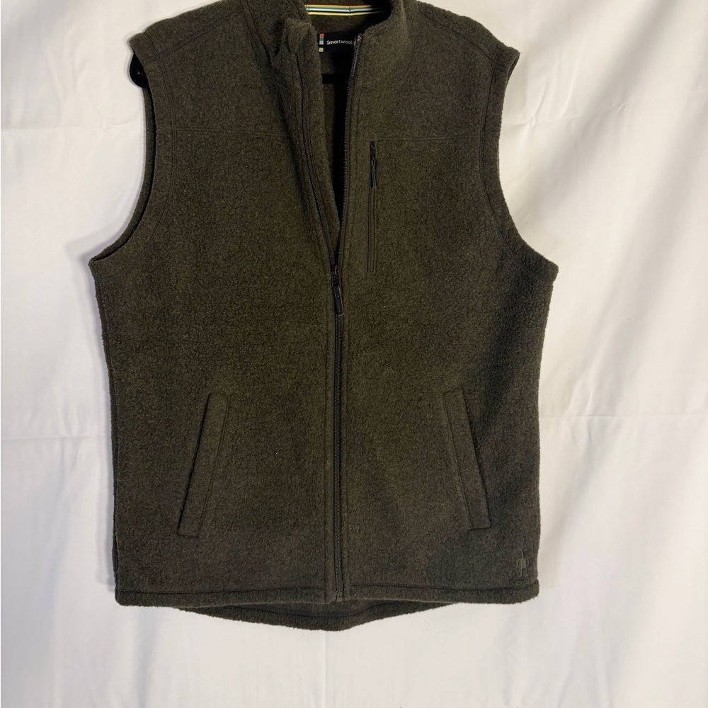 Smartwool Hudson Trail Vest, size Large. - Picture 2 of 7